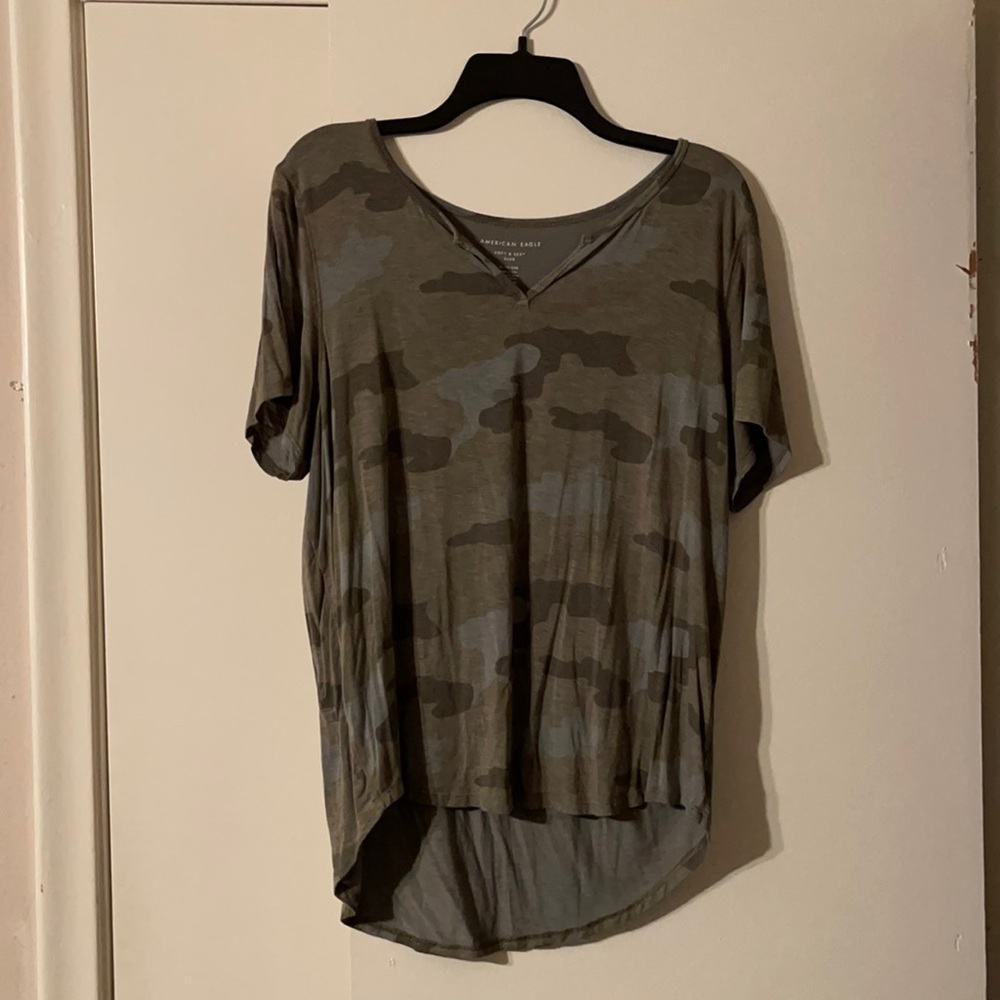 American eagle camo shirt